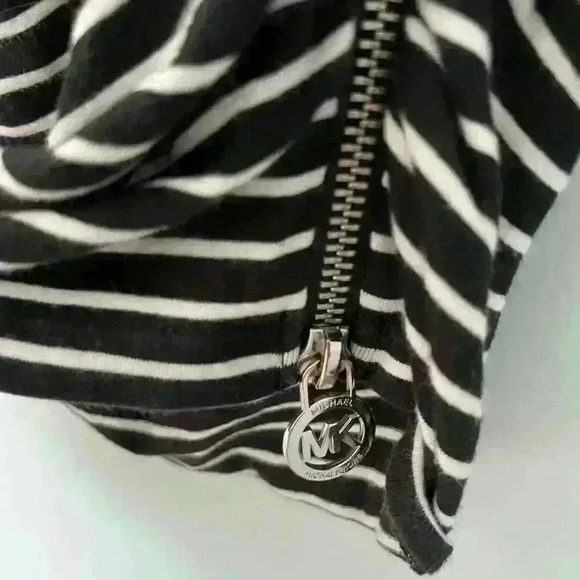 Michael Kors Women's Stripe 3/4 Sleeve Top Size XS - Picture 3 of 5